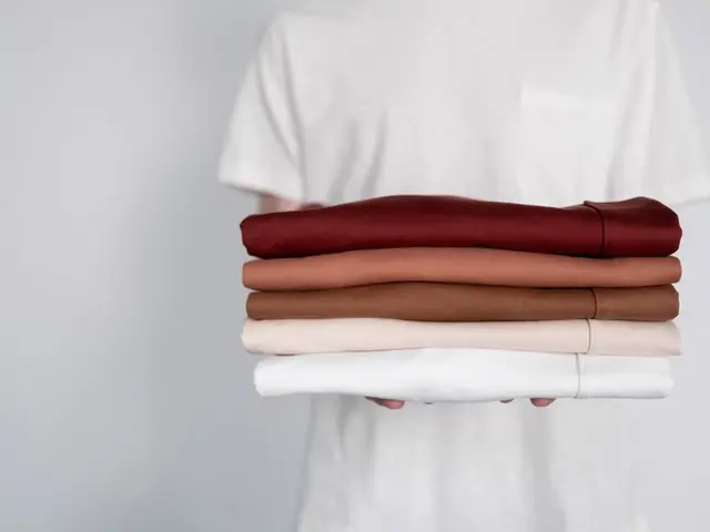 Pilha de roupa dobrada